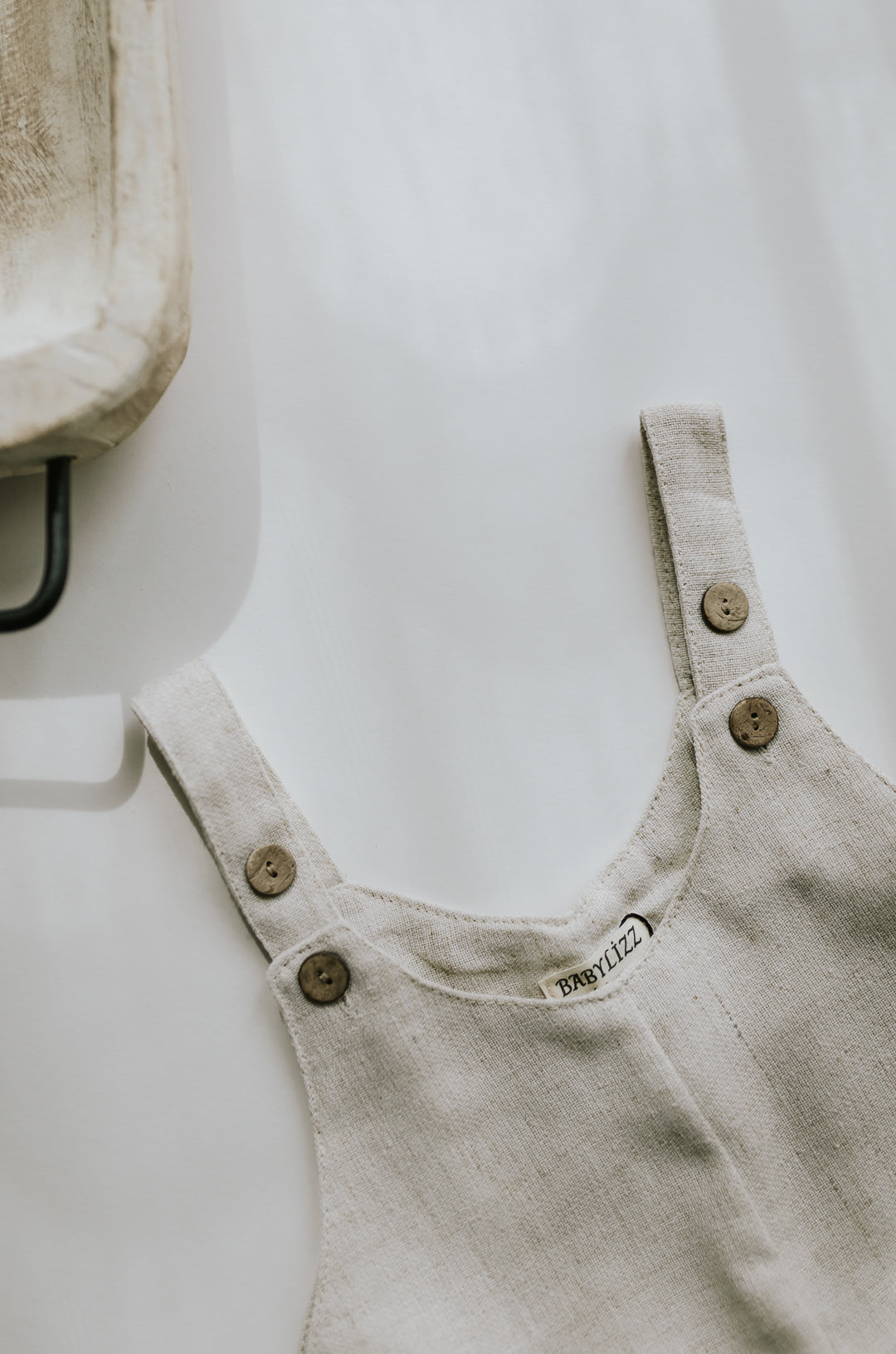 Girl's Boho Jumpsuit - Organic Linen