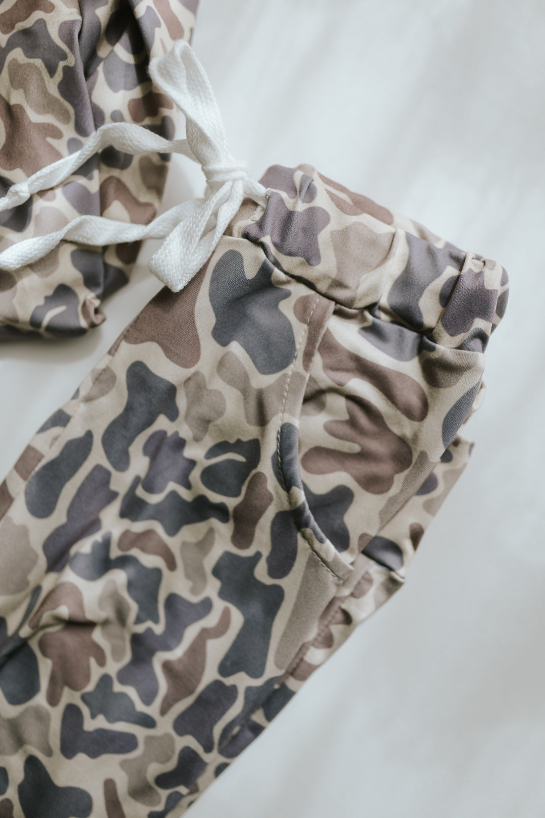 Boy's Camouflage Jogger Set